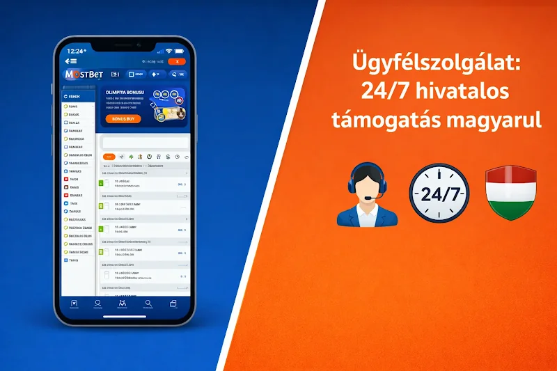 Ügyfélszolgálat: 24/7 hivatalos támogatás magyarul — illusztráció
